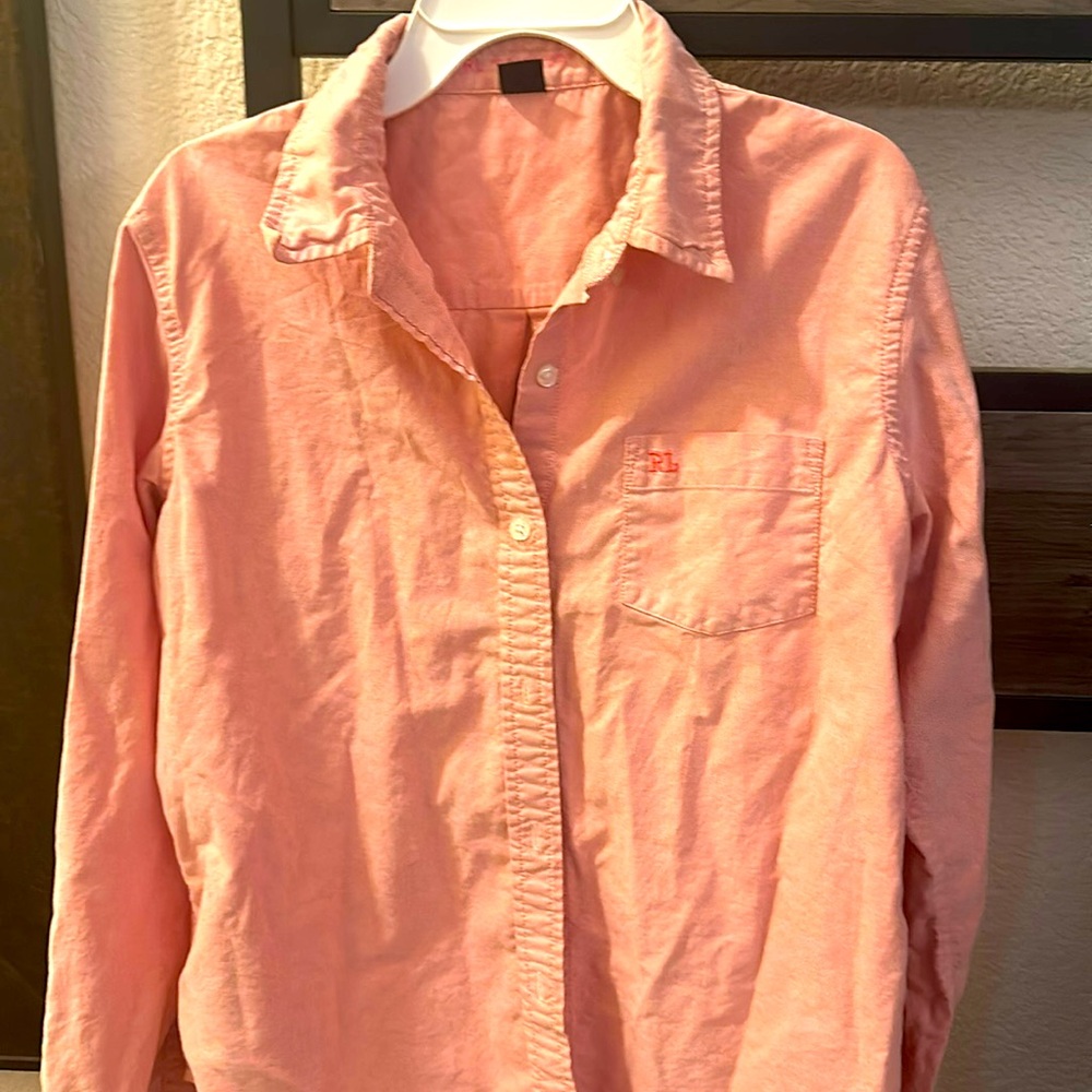 Ralph Lauren oxford button up size medium